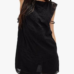 Elegant Black Lace Dress